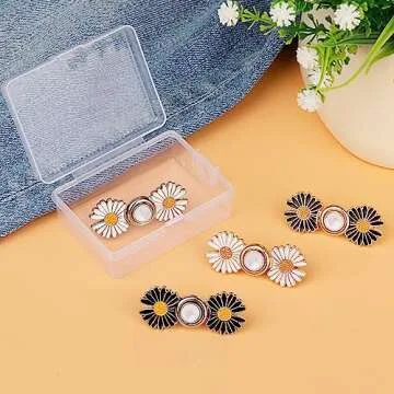 Adjustable TOOVREN Pant Waist Tightener Buttons for Jeans