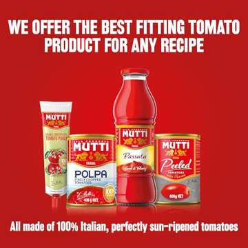 Mutti Whole Peeled Tomatoes (Pelati), 14 oz. | 12 Pack | Italy’s #1 Brand of Tomatoes | Fresh Tast...