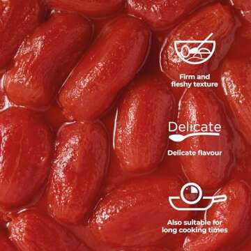 Mutti Whole Peeled Tomatoes (Pelati), 14 oz. | 12 Pack | Italy’s #1 Brand of Tomatoes | Fresh Taste for Cooking | Canned Tomatoes | Vegan Friendly & Gluten Free | No Additives or Preservatives