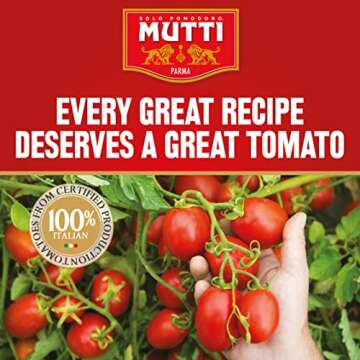 Mutti Whole Peeled Tomatoes (Pelati), 14 oz. | 12 Pack | Italy’s #1 Brand of Tomatoes | Fresh Taste for Cooking | Canned Tomatoes | Vegan Friendly & Gluten Free | No Additives or Preservatives