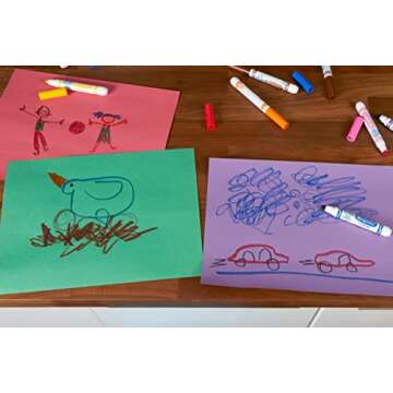 Crayola Ultra Clean Washable Markers (12 Boxes), Bulk Markers for Kids, 10 Broad Line Markers, Teacher Classroom Must Have