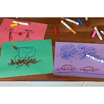 Crayola Ultra Clean Washable Markers (12 Boxes), Bulk Markers for Kids, 10 Broad Line Markers, Teacher Classroom Must Have