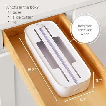 YouCopia StoraRoll Dispenses Foil and Wraps with Ease