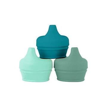 Boon Snug Silicone Sippy Cup Lids for Easy Drinking