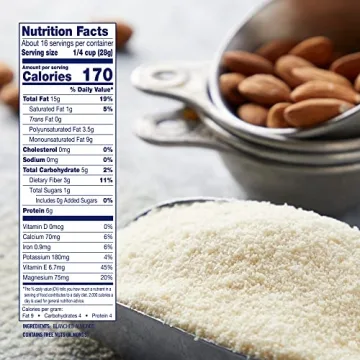 Gluten Free Blanched Almond Flour - 1 Lb Pack