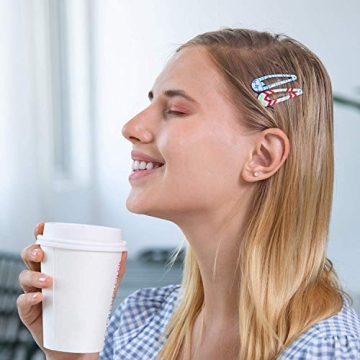 120 Pcs Colorful Hair Clips for Kids and Teens