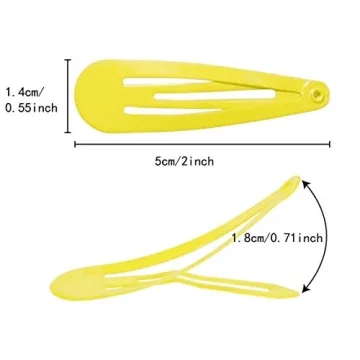 120 Pcs Colorful Hair Clips for Kids and Teens