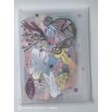 120 Pcs Colorful Hair Clips for Kids and Teens