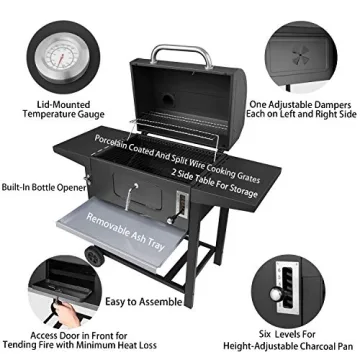 Royal Gourmet Charcoal Grill - Perfect for Outdoor Cooking