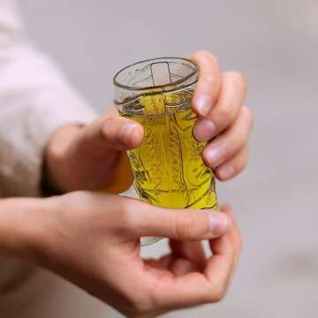 Novelty Cowboy Boot Cups & Shot Glasses for Parties