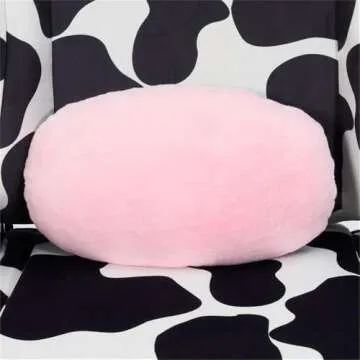 Techni Mobili Cow Print Gaming Chair for Comfort & Style