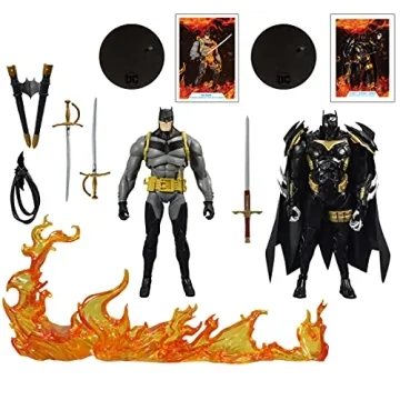 DC Multiverse Batman vs Azrael 7" Action Figure Set