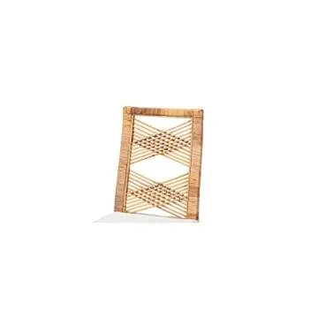 Baxton Poltak Bohemian Dining Chair - Stylish Comfort