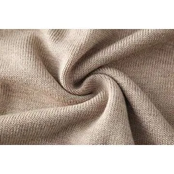 TAOVK Stylish Turtleneck Knitted Outfit Set for Women