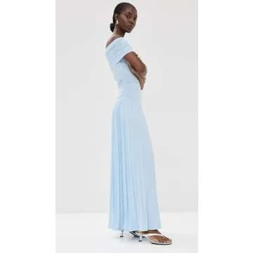 Lioness Women's Field of Dreams Maxi Dress, Soft Blue, S