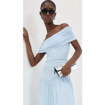 Lioness Women's Field of Dreams Maxi Dress, Soft Blue, S