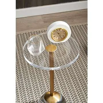 Stylish Artmaze Clear Acrylic End Table for Every Room
