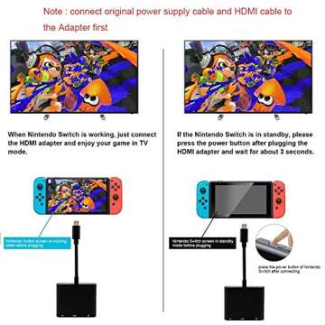 QCEs USB C to HDMI Adapter, Supports Nintendo Switch, Samsung Dex Mode, 4K Resolution, TV