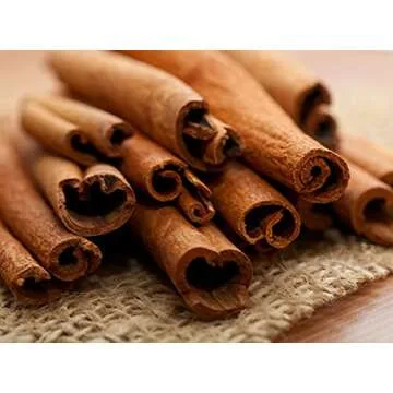 FGO Organic Cinnamon Sticks Whole, 4oz Resealable Pouch, 25+ Sticks, 2 ¾” Stick Size, Raw Spice from Indonesia (Korintje), Great for Tea, Desserts or Cooking, Non-GMO (Pack of 1)