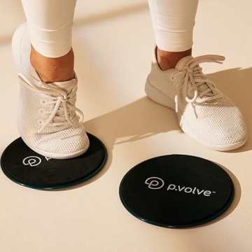 P.volve Gliding Discs for Home Fitness and Core Strength