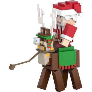 Minecraft Advent Calendar with 3 Figures & 24 Surprises