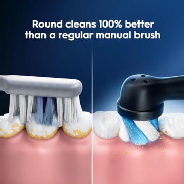 Oral-B iO Ultimate Clean Brush Heads 4 Count for Electric Toothbrush