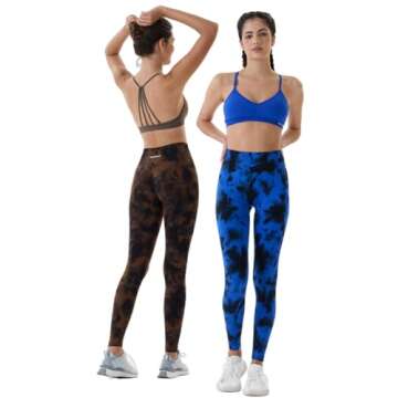 AUROLA Dream Tie Dye Workout Leggings for Active Women