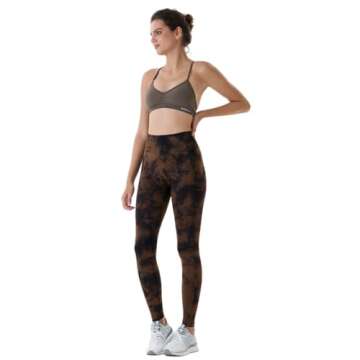 AUROLA Dream Tie Dye Workout Leggings for Active Women