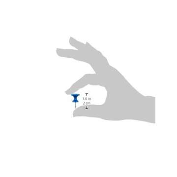 Swingline Jumbo Push Pins, 25 Count, Assorted Colors