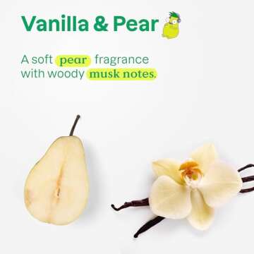 ATTITUDE Foaming Hand Soap for Kids, EWG Verified, Dermatologically Tested, Plant- and Mineral-Based Ingredients, Vegan, Vanilla & Pear, 10 Fl Oz