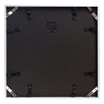 Frametory 12x12 Silver Aluminum Picture Frames Set of 2