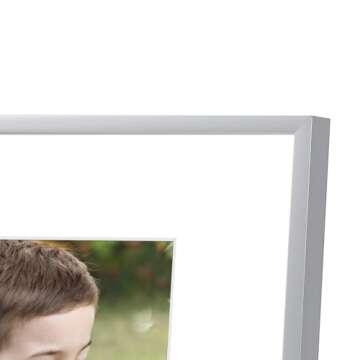 Frametory 12x12 Silver Aluminum Picture Frames Set of 2