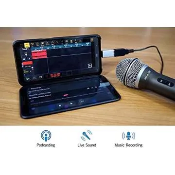 Blucoil Samson Q2U USB XLR Dynamic Microphone Bundle