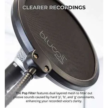 Blucoil Samson Q2U USB XLR Dynamic Microphone Bundle