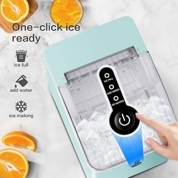 ZAFRO Portable Ice Maker - Fast, Compact & Efficient