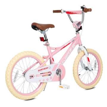 WEIZE Kids Bike,14 16 18 20 Inch Children Bicycle for Boys Girls Ages 3-12 Years Old, Rider Height 35-60 Inch, Coaster Brake, Multiple Color Options
