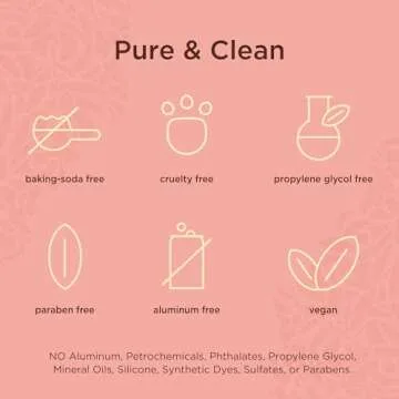 Lavanila Pure Vanilla Natural Aluminum Free Deodorant 2-Pack (2 Oz Each) - Solid Stick Deodorant for Men and Women, Natural Vegan Formula, Made In USA