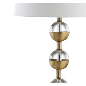 JONATHAN Y Crystal LED Table Lamps Set of 2 - Modern Style