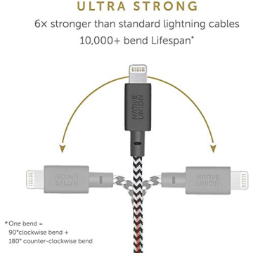 Native Union Night Cable 10ft Durable Lightning Charger