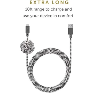 Native Union Night Cable 10ft Durable Lightning Charger