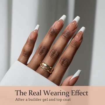 BTArtboxnails French Gel Nail Tips for Effortless Glam