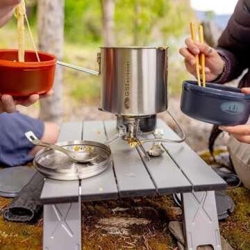 Portable GSI Outdoors Micro Table for Camping & Hiking