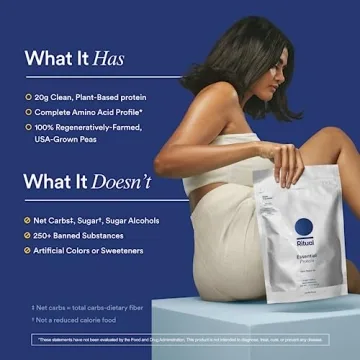 Ritual 18+ Vegan Protein Powder: 20g Organic Pea Protein