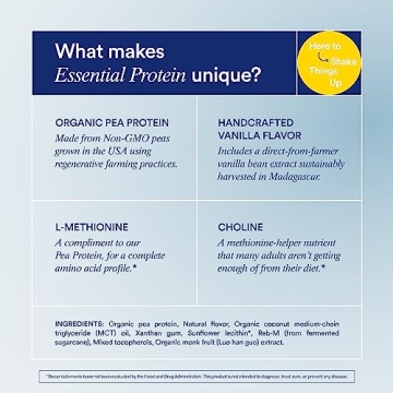 Ritual 18+ Vegan Protein Powder: 20g Organic Pea Protein