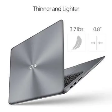 ASUS VivoBook Lightweight FHD Laptop with 8th Gen Intel