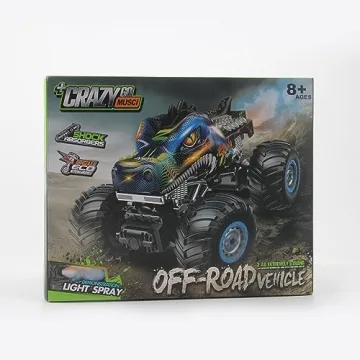 Rhybor Remote Control Dinosaur Car for Kids Ages 4-12
