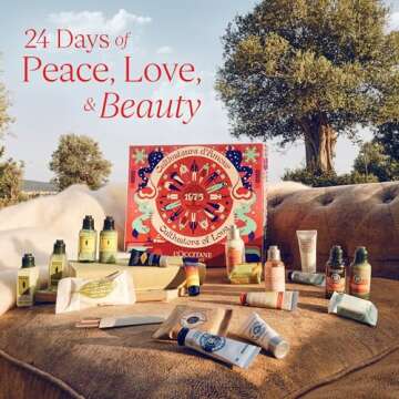 L'OCCITANE 24 Days Of Beauty Classic Holiday Advent Calendar: Gift the Best of what L'Occitane has to Offer your Skin, Body, Hair, Hands and More