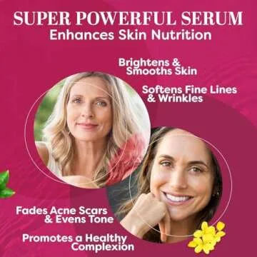 TruSkin Vitamin C Super Serum with Niacinamide, Retinol, Hyaluronic & Salicylic Acid (BHA) - All-in-One Anti Aging Facial Serum for Brightening, Firming, and Fading the Look of Dark Spots, 1 Fl Oz