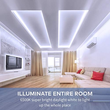 Govee White LED Strip Lights 16.4ft Dimmable & Bright