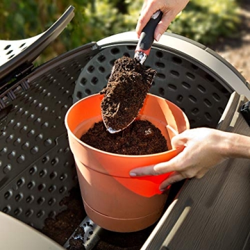 Lifetime 60309 Double Bin Rotating Composter for Efficient Composting